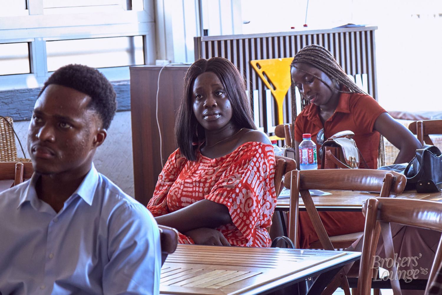 Guests at a Prime Exchange gathering in Accra