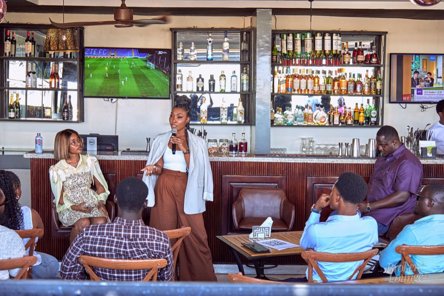 Guests seated across the lounge at Brokers Lounge 2025